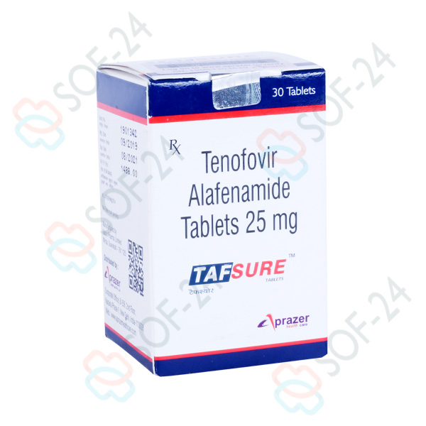 Tafsure Tenofovir Alafenamide 25 mg Aprazer Healthcare Tafsure Tenofovir Alafenamide 25 mg Aprazer Healthcare